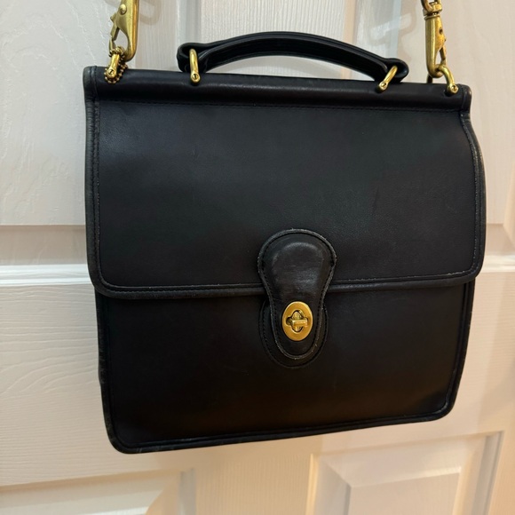 COACH Old Coach Willis Bag 9927 Handbag Shoulder Bag  Leather Vintage - Picture 13 of 16